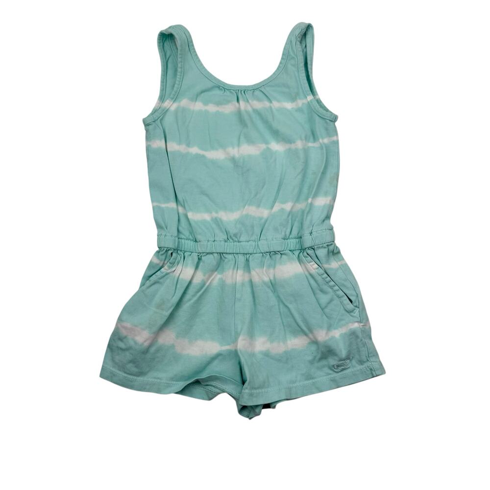 Vineyard Vines Blue Tie Dye Romper